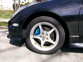 Front Calipers blue