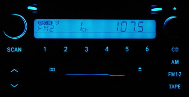 s night blue radio complete