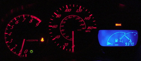whole gauge redguage superbluelcd