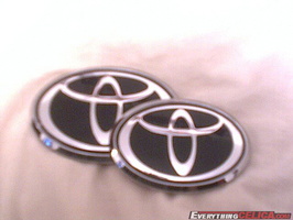Emblem Toyota black