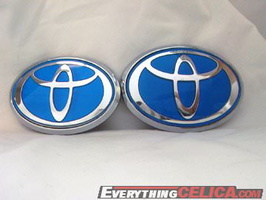 Emblem Toyota blue