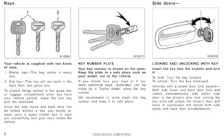 celica owners manual 008