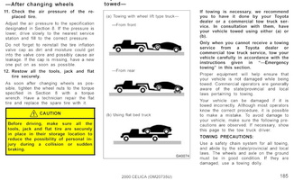 celica owners manual 185