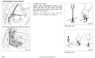 celica owners manual 234