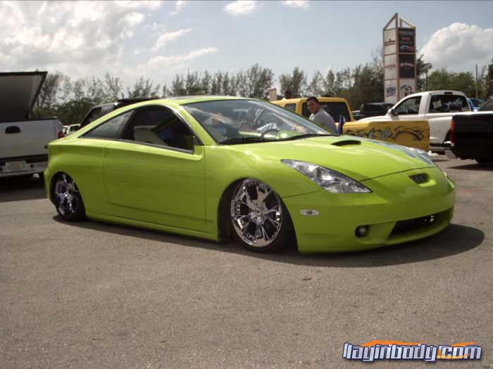 Lime Green Celica - Celica Hobby